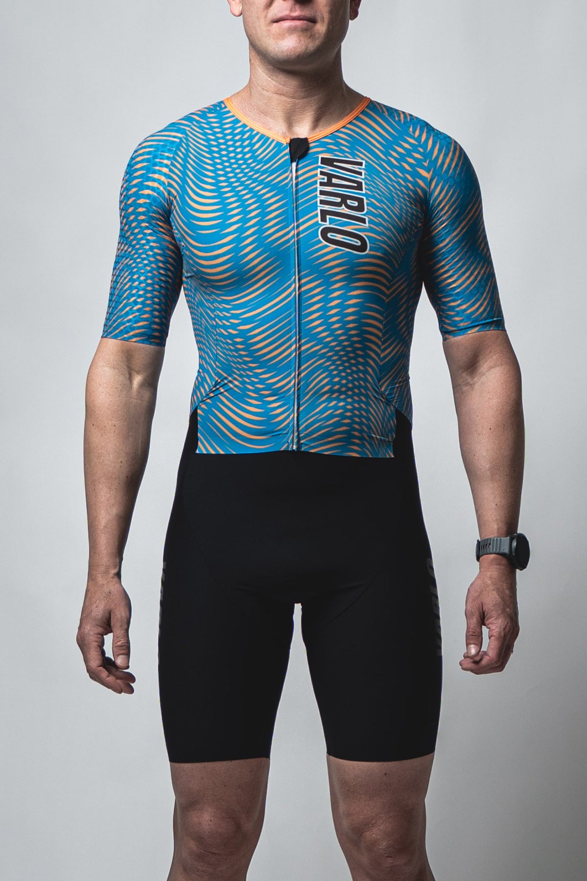Aerodynamic Sleeved Men's Triathlon Suit, Made to Order