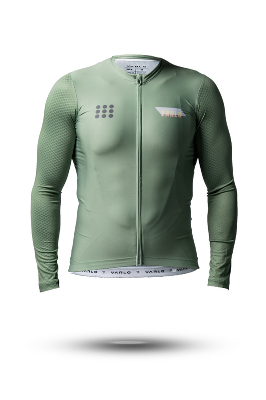 Men's Core LS Stratus Cycling Jersey (Forest)