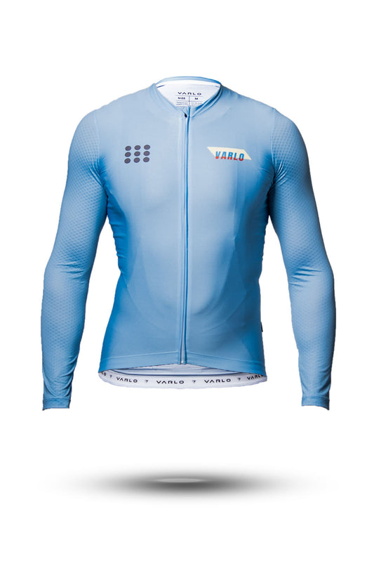 Men's Core LS Stratus Cycling Jersey (Azul)