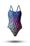 Women's Galaxy Cat One Piece Swimsuit