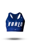 Women's Galaxy Cat Sports Bra