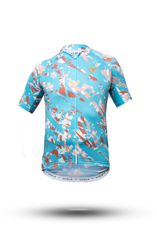 Men's Gravel Series Sandstone Cycling Jersey (Teal)