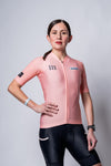 Women's Core Stratus Cycling Jersey (Blush)