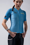 Women's Core Stratus Cycling Jersey (Azul)