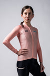 Women's Core LS Core  Stratus Cycling Jersey (Blush)