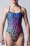 Women's Galaxy Cat One Piece Swimsuit