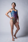 Women's Galaxy Cat One Piece Swimsuit