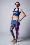 Women's Galaxy Cat Sports Bra