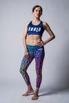 Women's Galaxy Cat Sports Bra