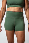 SOHO Women's Full Motion Technical Short 4" (Sage)