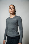 Women's Swift Long Sleeve Tech Shirt (Gray)