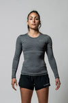 Women's Swift Long Sleeve Tech Shirt (Gray)