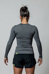 Women's Swift Long Sleeve Tech Shirt (Gray)