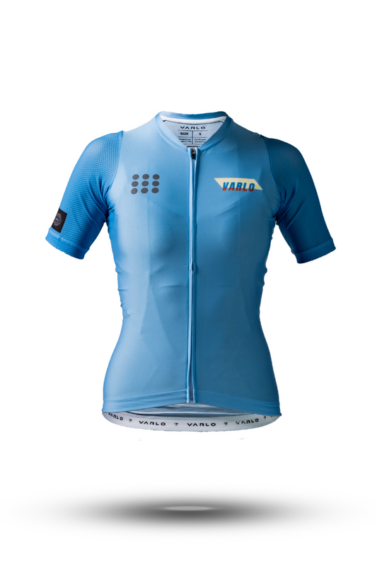 Women's Core Stratus Cycling Jersey (Azul)