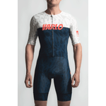 Men's Rogue Sleeved Triathlon Suit - Premier Edition (Azure)